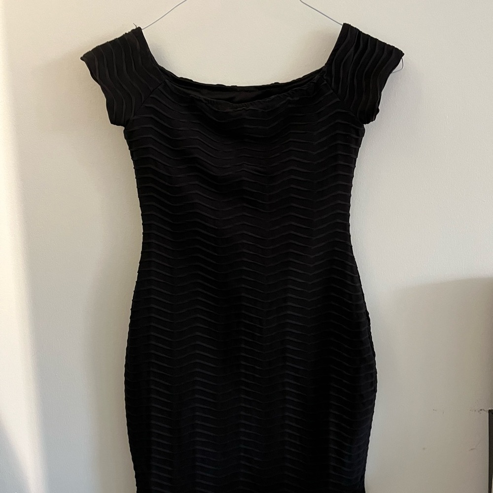 Ribbed Bodycon LBD